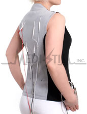 Conductive Garment Electrode Vest