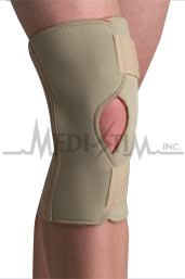 ThermoSkin Conductive Open Knee Wrap