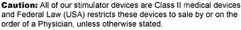 Device Disclaimer