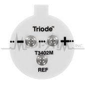 Triode EMG electrode